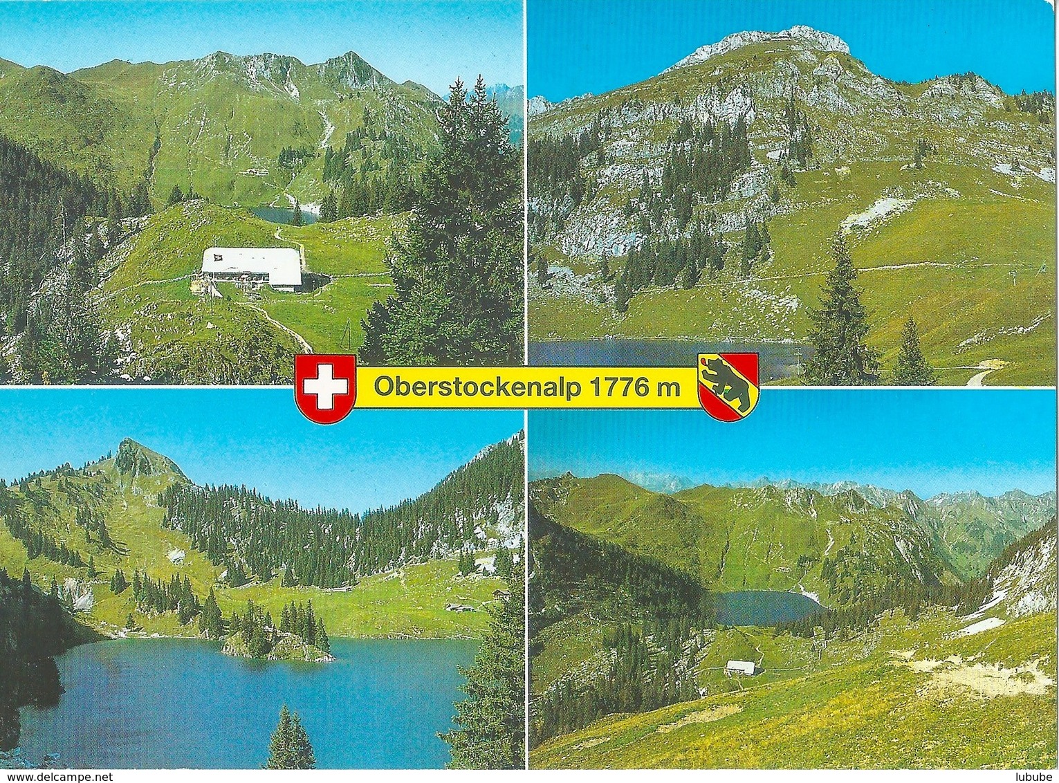 Erlenbach Im Simmental - Oberstockenalp  (4 Bilder)        Ca. 1970 - Erlenbach Im Simmental