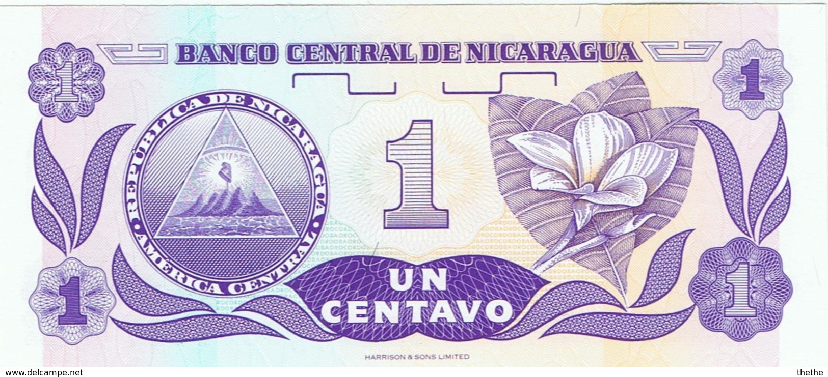 NICARAGUA - 1 CENTAVO DE CORDOBA - NEUF - Nicaragua