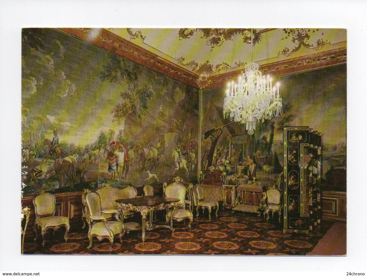 Autriche: Wien, Schloss Schonbrunn, Napoleonzimmer, Lustre, Paravent (18-3095) - Château De Schönbrunn