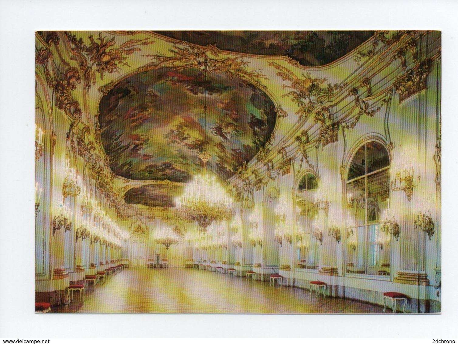 Autriche: Wien, Schloss Schonbrunn, Grosse Galerie, Grande Galerie, Lustre (18-3096) - Château De Schönbrunn