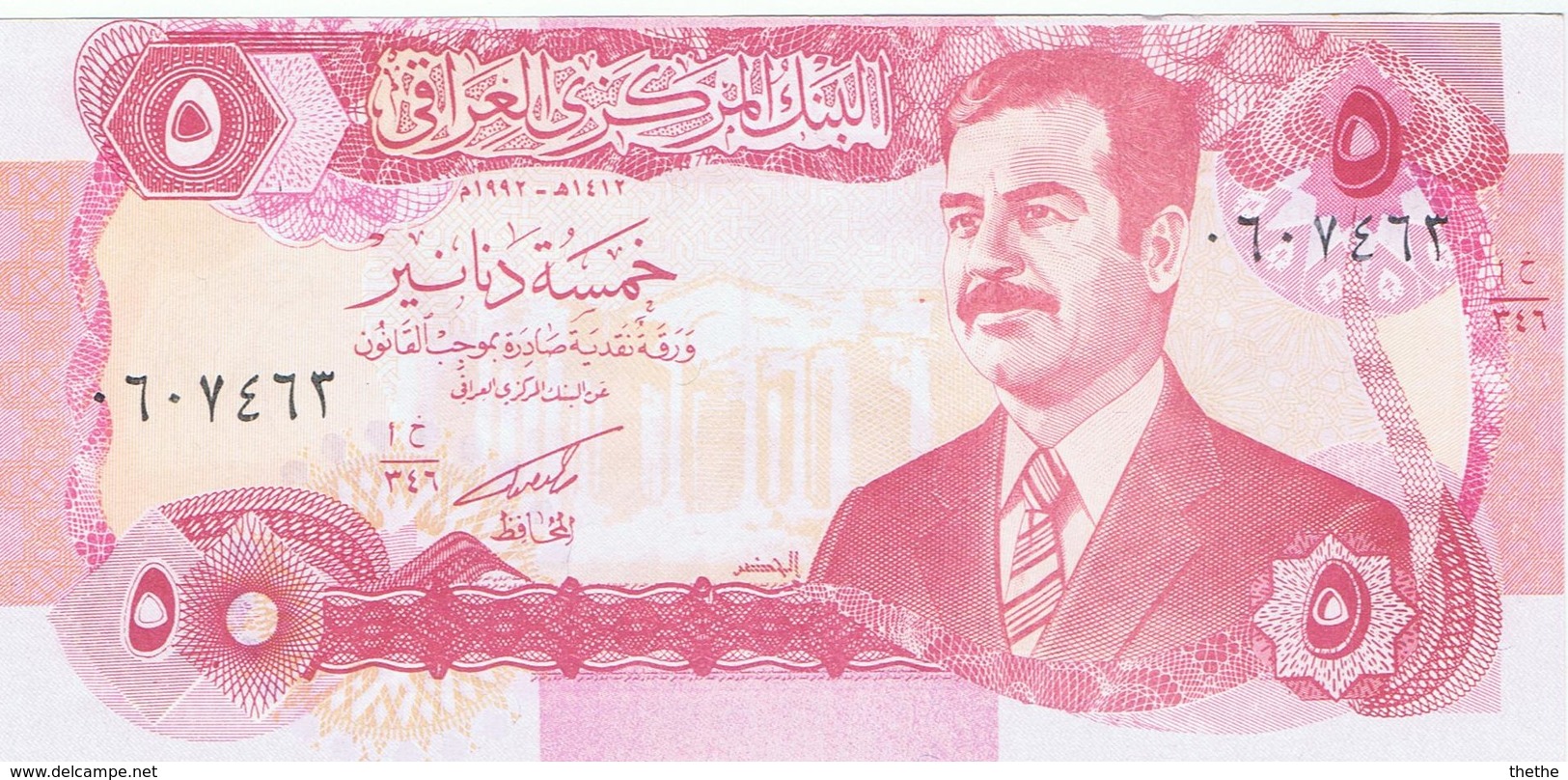 IRAQ 5 DINARS -  NEUF - Iraq