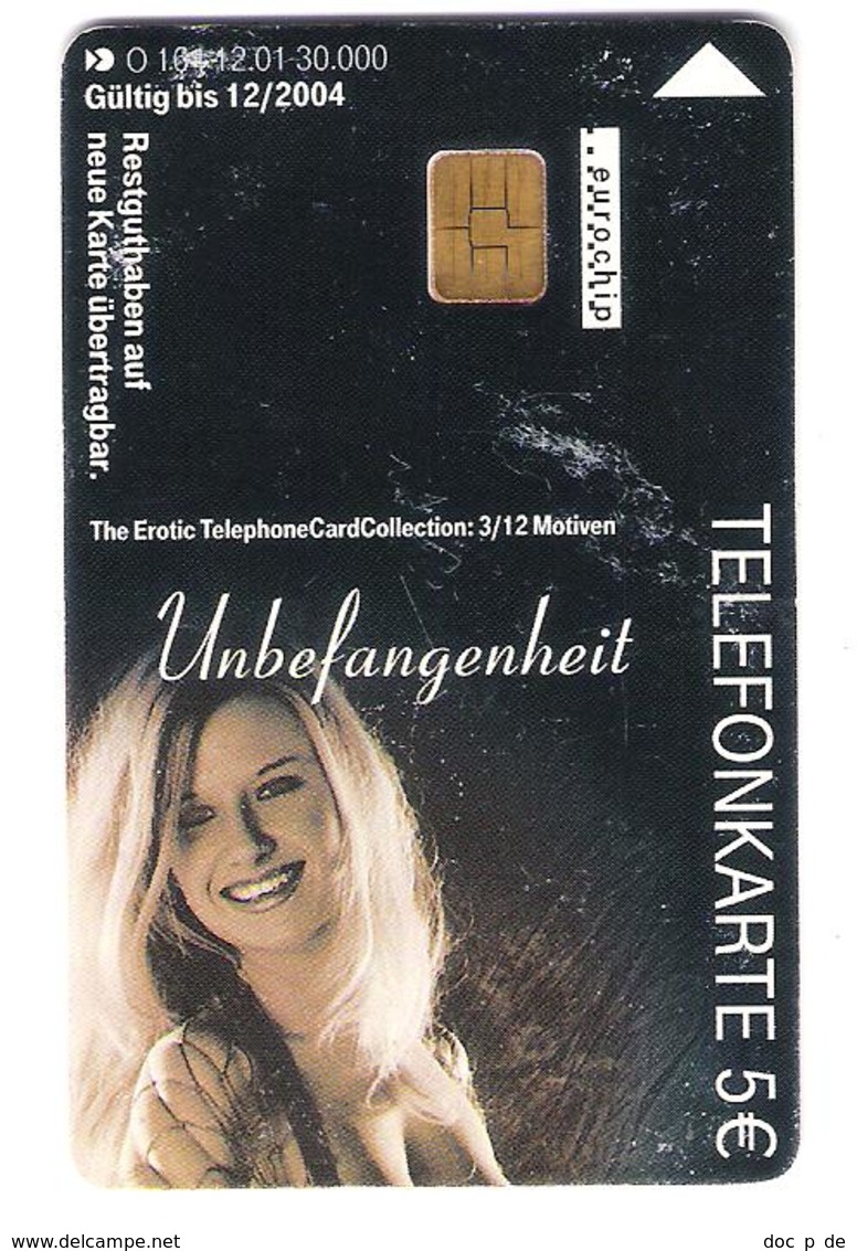 Germany  - O 164 12.01 - Erotic Girl`s - Erotik - Woman - Nude - Chip Card - O-Series: Kundenserie Vom Sammlerservice Ausgeschlossen