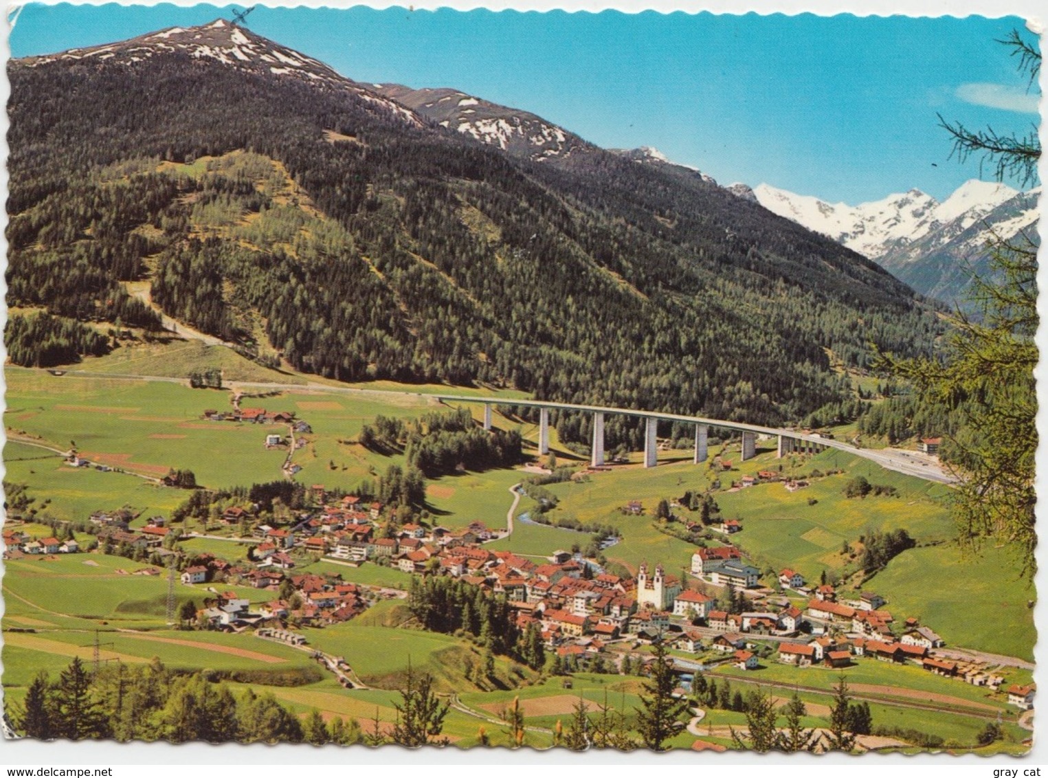 Steinach Am Brenner, 1050 M, Tirol, Austria, 1972 Used Postcard [22015] - Steinach Am Brenner