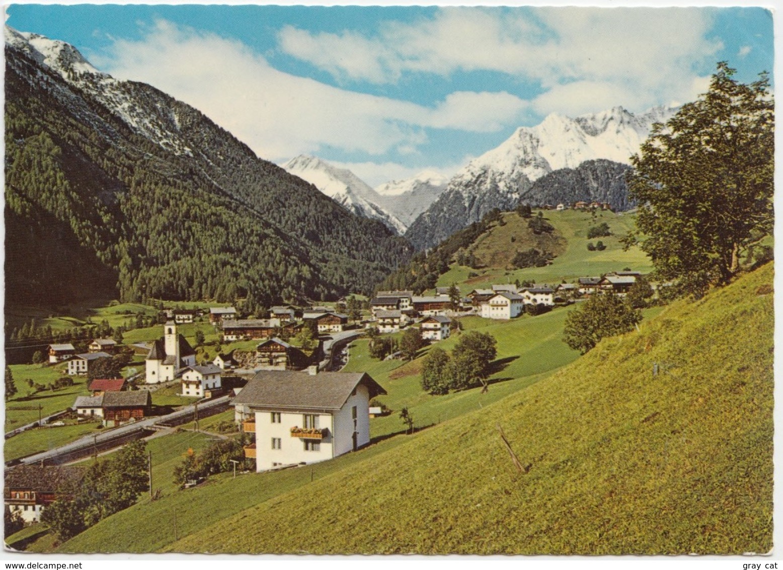 Sommerfrische Pragraten, Gegen Umbaltal Und Malhamgruppe, Osttirol, Austria, Used Postcard [22018] - Prägraten