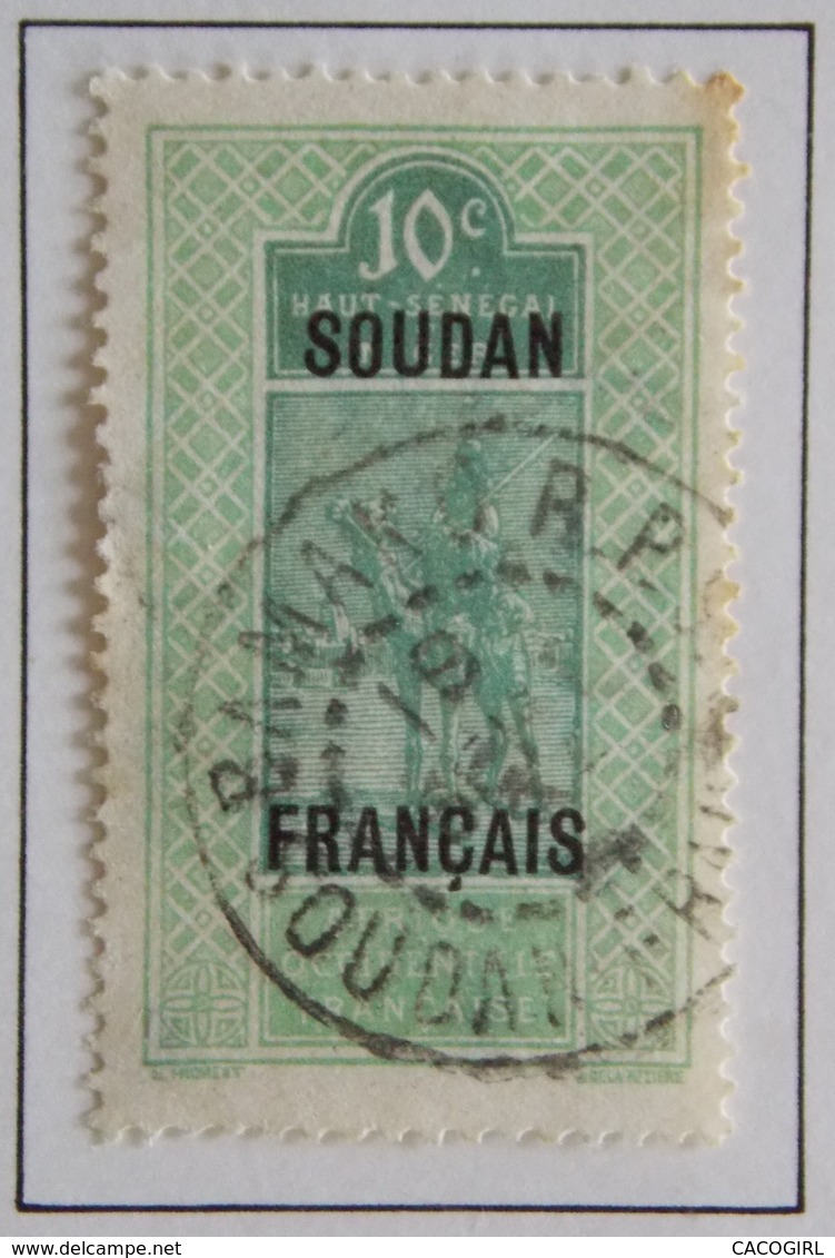 1922 - SOUDAN   Y&T 38 - Belle Oblitération BAMAKO - Used Stamps