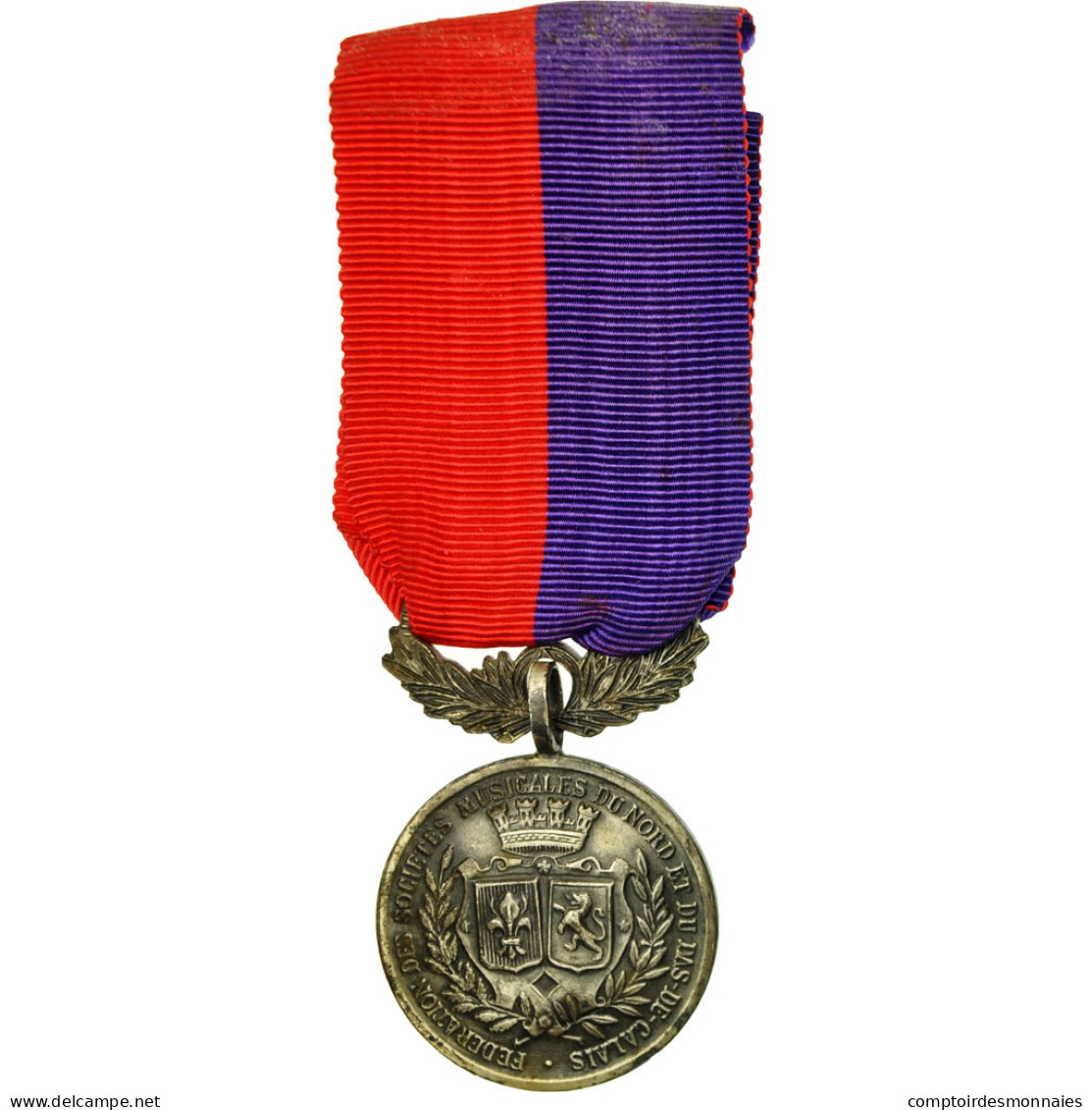 France, Fédération Des Sociétés Musicales Du Nord-Pas-De-Calais, Médaille - Autres