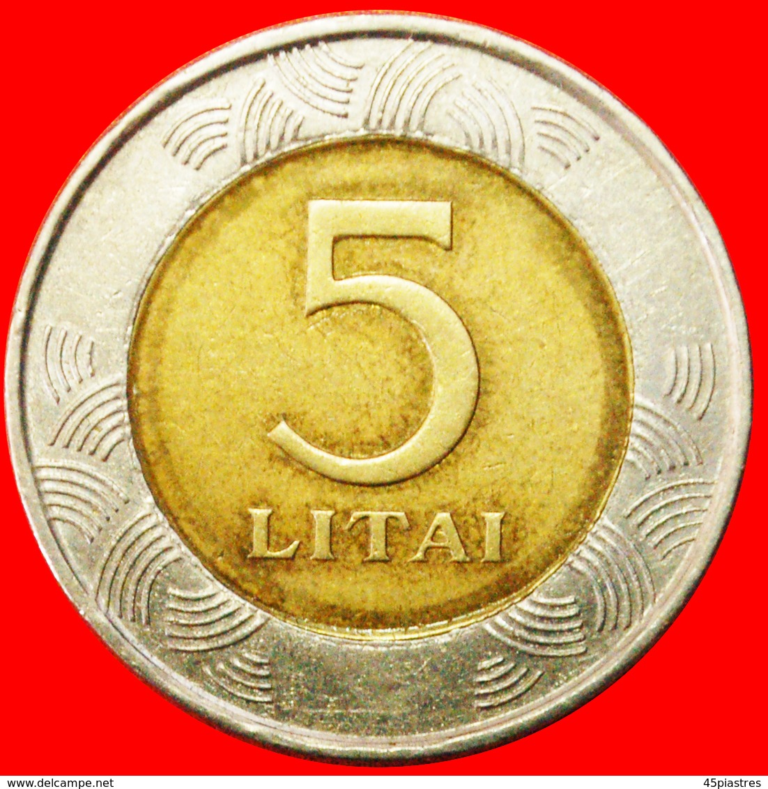 * CHASE (1998-2014): Lithuania (ex. USSR, Russia)  5 LITS 1998! LOW START  NO RESERVE! - Litauen