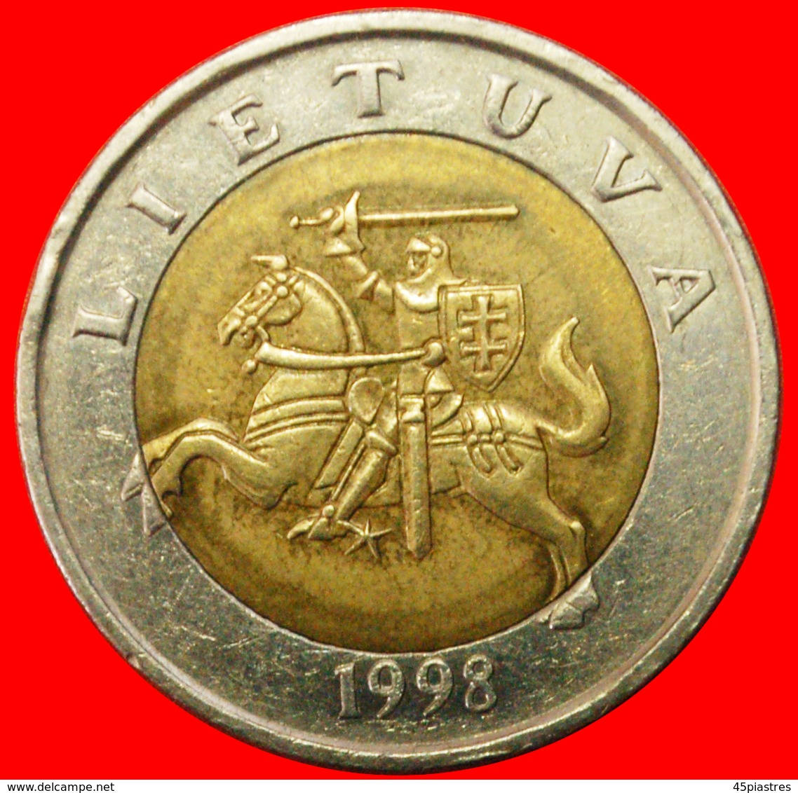 * CHASE (1998-2014): Lithuania (ex. USSR, Russia)  5 LITS 1998! LOW START  NO RESERVE! - Lituania