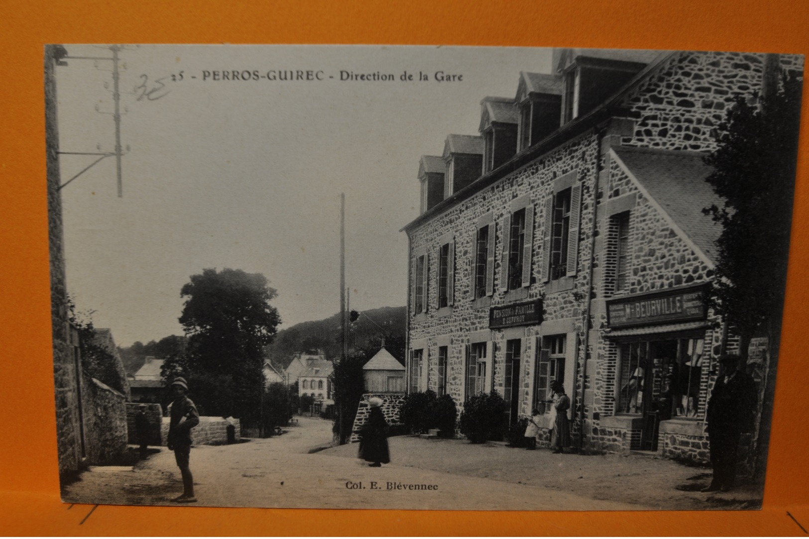 Perros-Guirec -  Direction De La Gare - Plougrescant