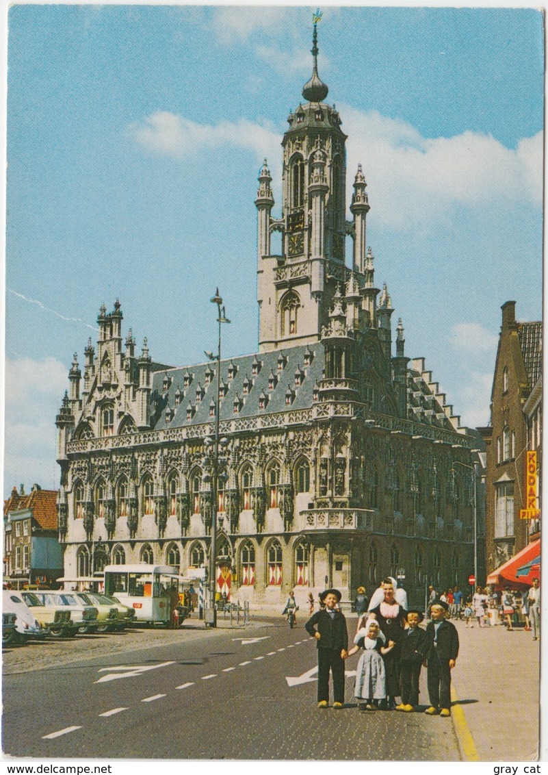 Netherlands, Middelburg, Stadhuis, Used Postcard [22042] - Middelburg