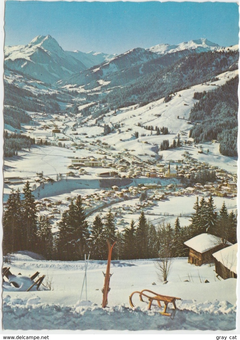 Austria, Wintersportplatz Kirchberg In Tirol, Gegen Rettenstein, 1980 Used Postcard [22044] - Kirchberg