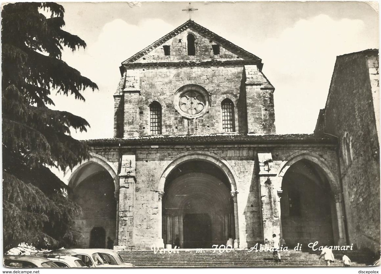 W443 Veroli (Frosinone) - Abbazia Di Casamari - La Facciata / Non Viaggiata - Altri & Non Classificati