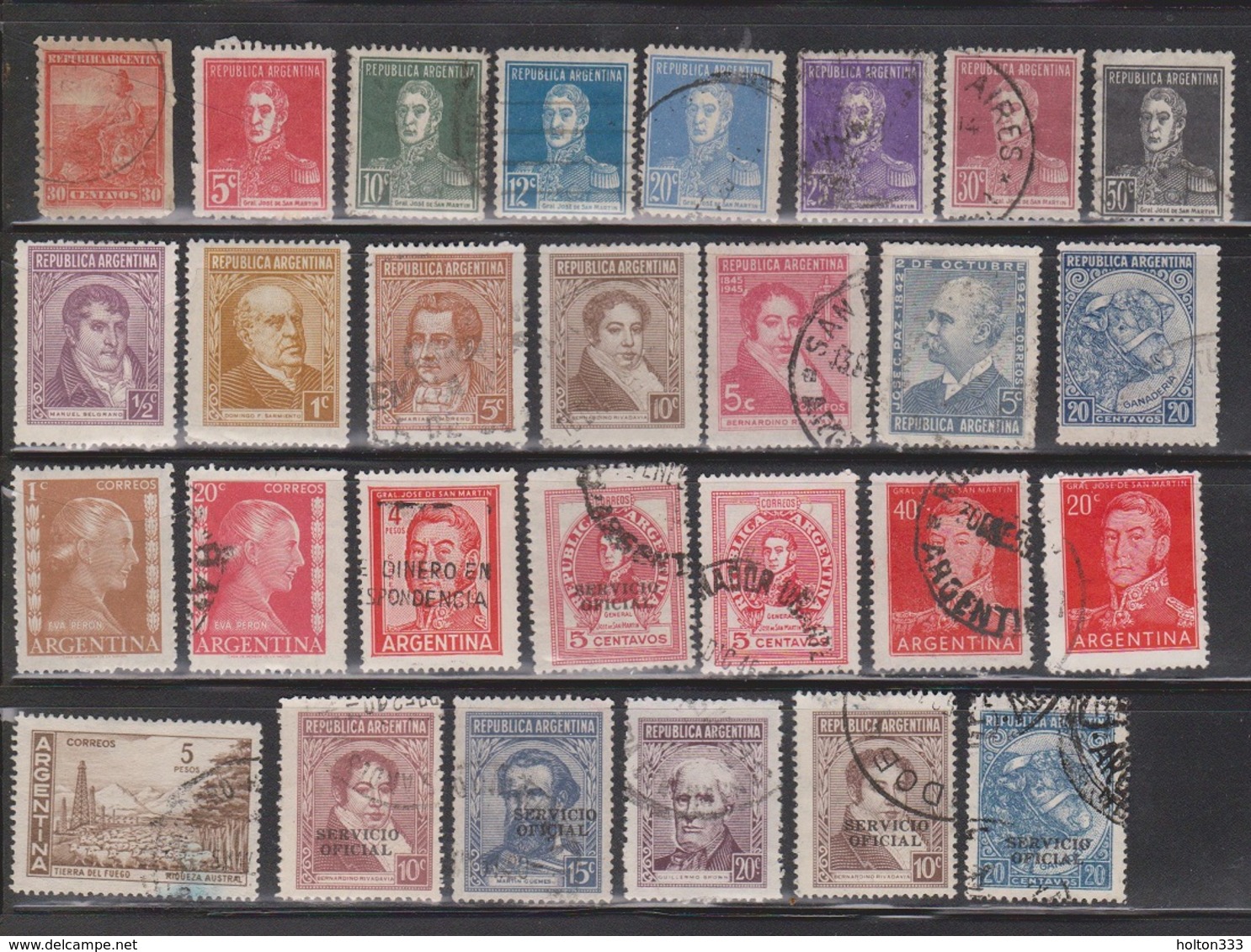 ARGENTINA Mostly Used Lot - Some Faults - Colecciones & Series