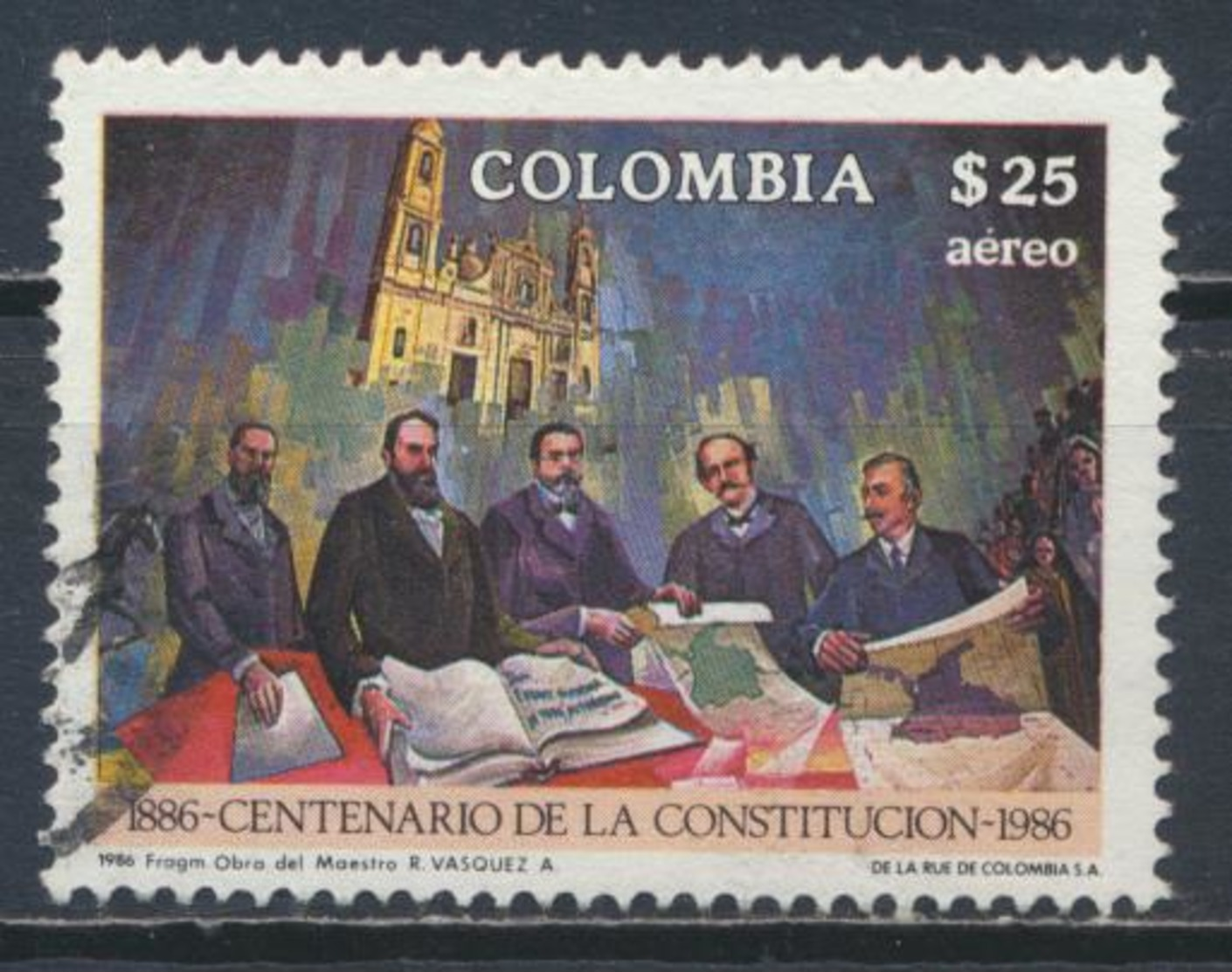 °°° COLOMBIA - Y&T N°758 PA - 1986 °°° - Colombia