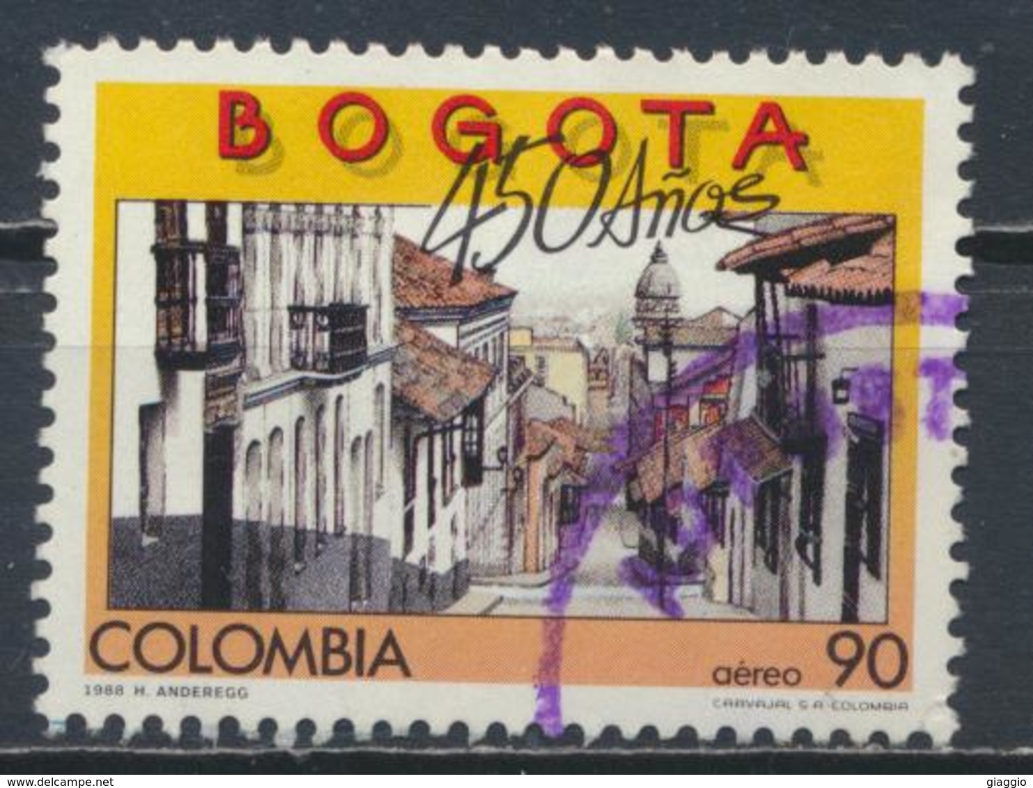 °°° COLOMBIA - Y&T N°779 PA - 1988 °°° - Colombia