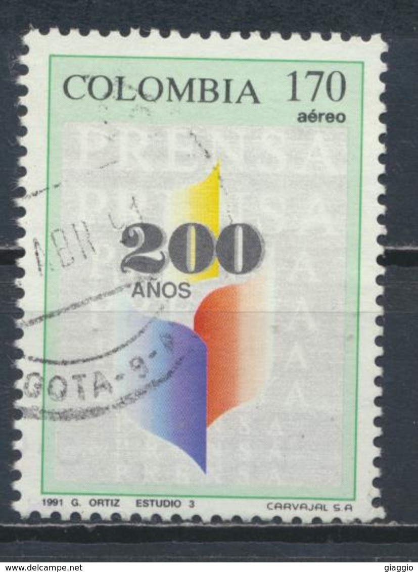 °°° COLOMBIA - Y&T N°827 PA - 1991 °°° - Colombia