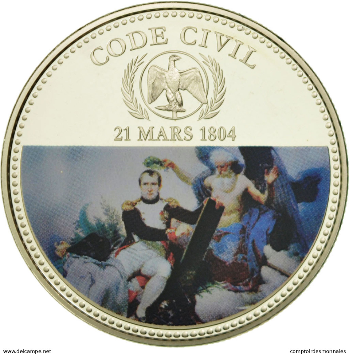 Autres & non classés - France, Médaille, Napoléon Ier, Code Civil (1804), FDC, Copper-nickel