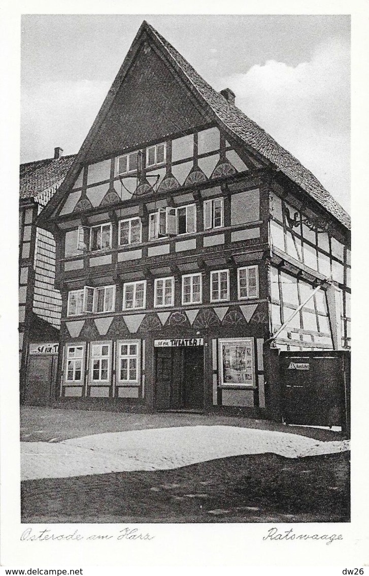 Osterode Am Harz - Ratowaage, Theater - Carte Non Circulée - Osterode