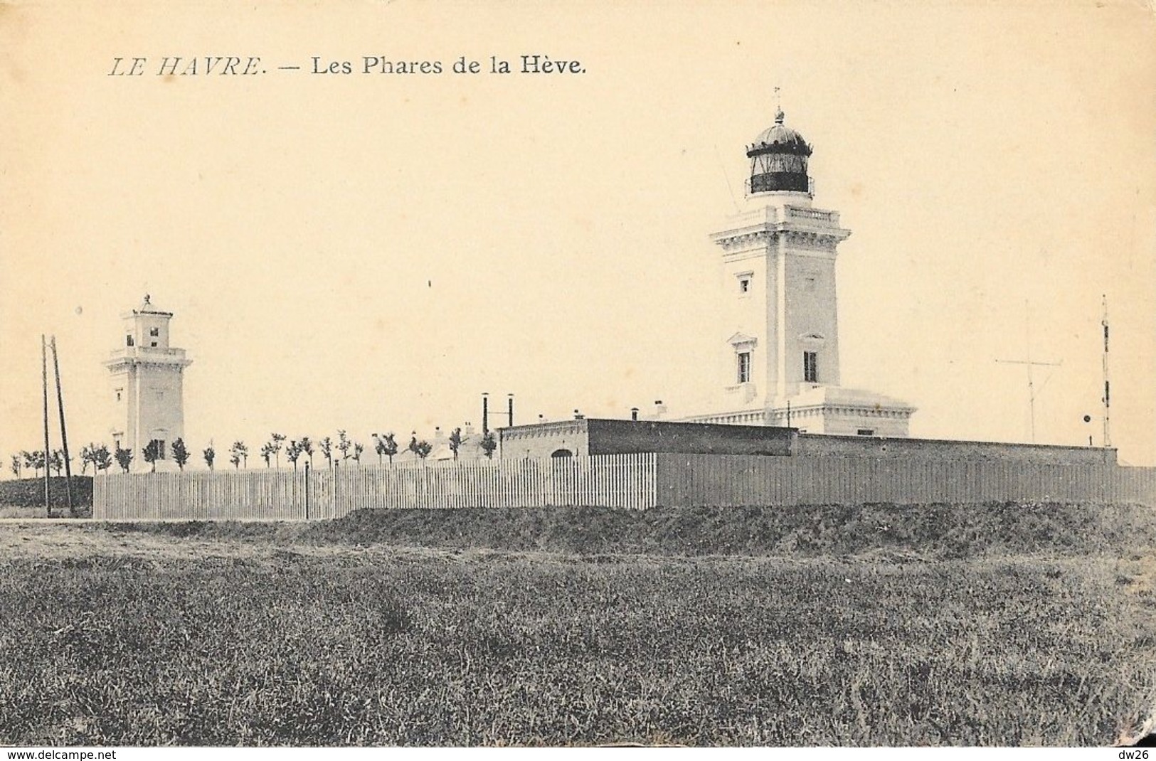 La Havre, Les Phares De La Hève - Carte Non Circulée - Vuurtorens