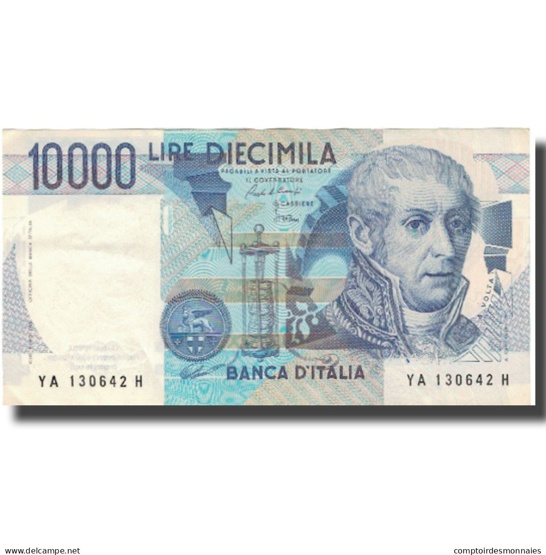 Billet, Italie, 10,000 Lire, 1984, 1984-09-03, KM:112a, TTB - 10000 Lire