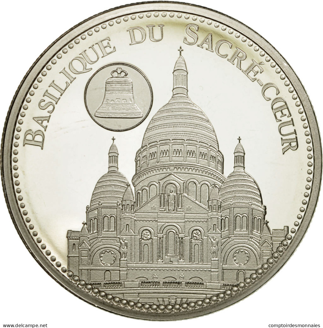 France, Médaille, Basilique Du Sacré Coeur De Montmartre, FDC, Copper-nickel - Autres & Non Classés