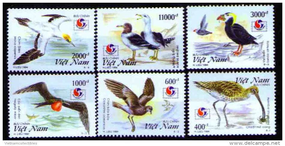 Vietnam Viet Nam MNH Perf Stamps 1994 : World Stamp Exhibiiton In Korea / Sea Bird (Ms690) - Autres & Non Classés