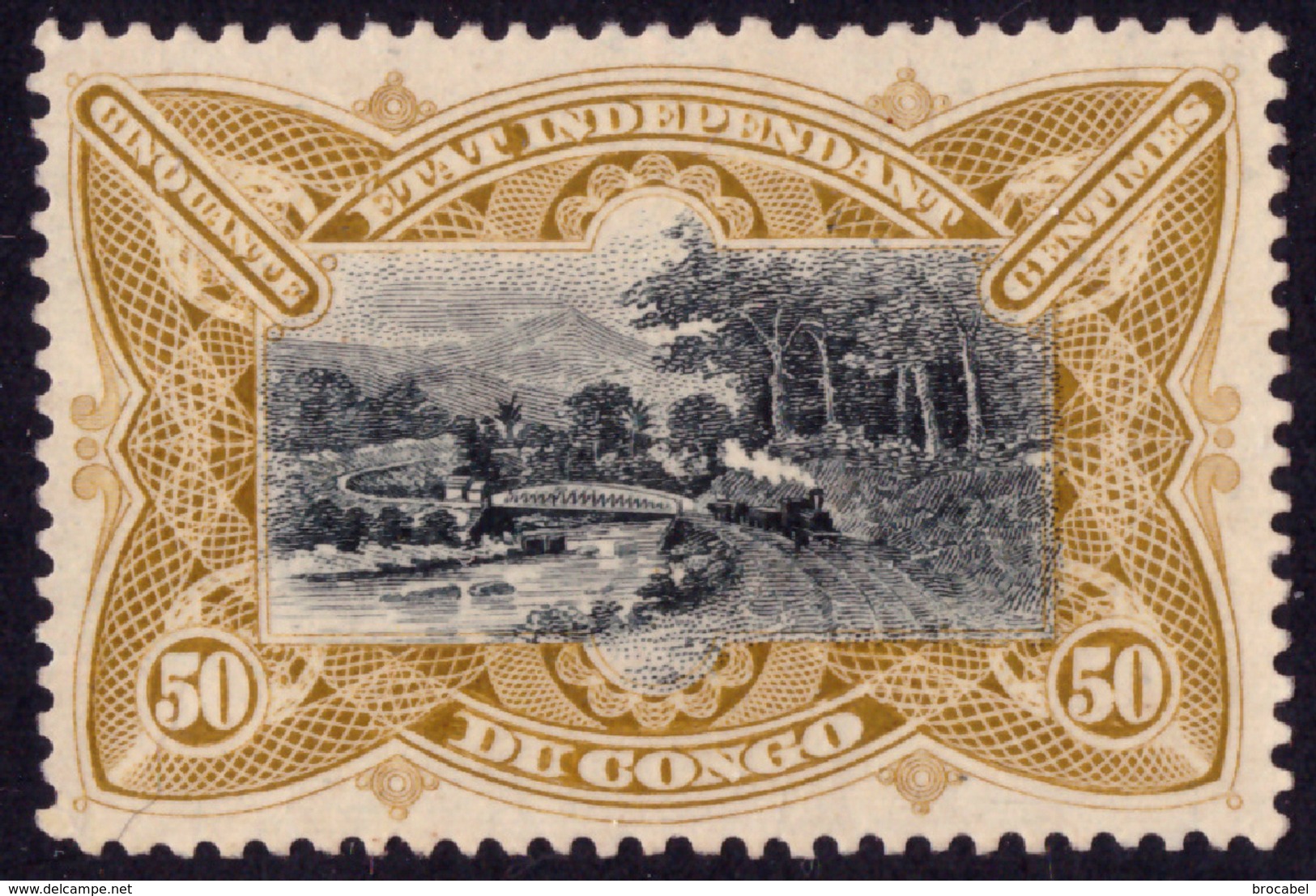 Congo 0025+a SG  Mols Paysage  Sans Gomme - Without Gum - Unused Stamps