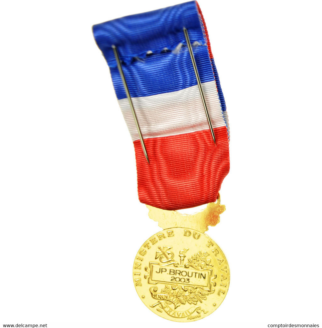 France, Médaille D'honneur Du Travail, Médaille, 2003, Excellent Quality - Autres & Non Classés