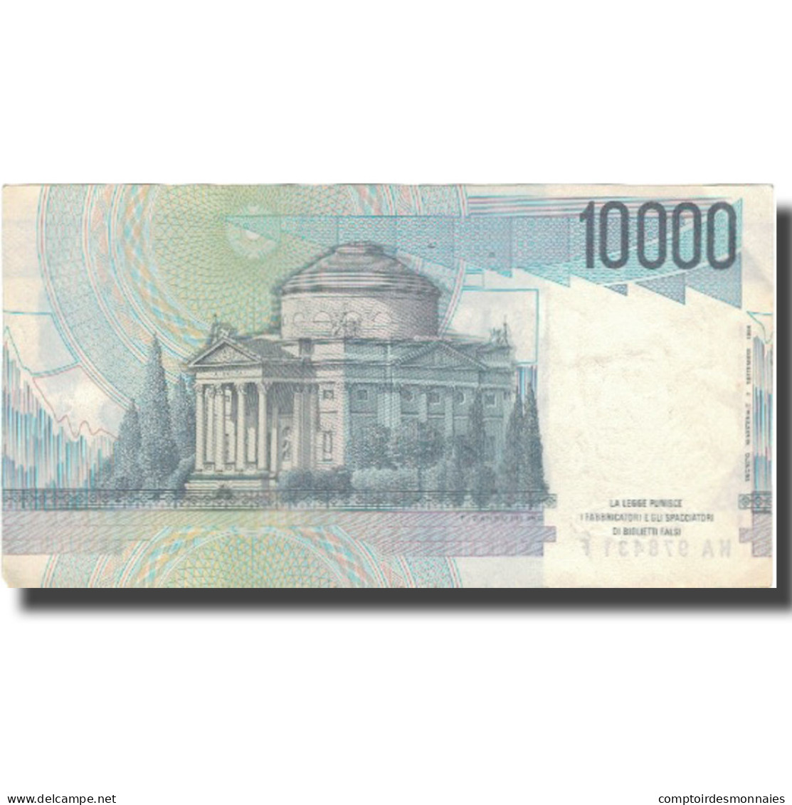 Billet, Italie, 10,000 Lire, Undated (1983), KM:112c, TTB - 10000 Lire