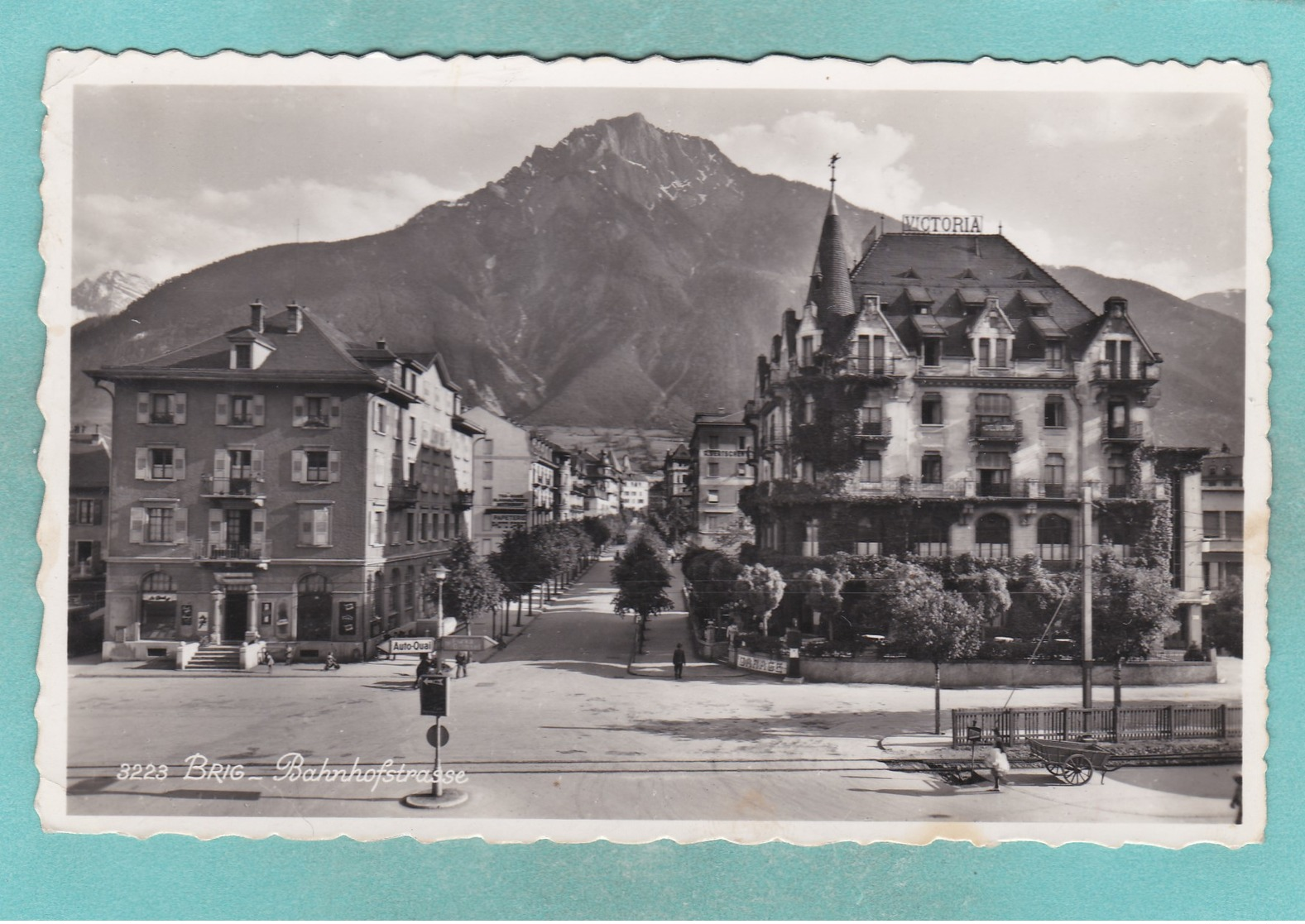 Old Post Card Of Bahnhofstrasse,Brig, Valais, Switzerland,R60. - Other & Unclassified