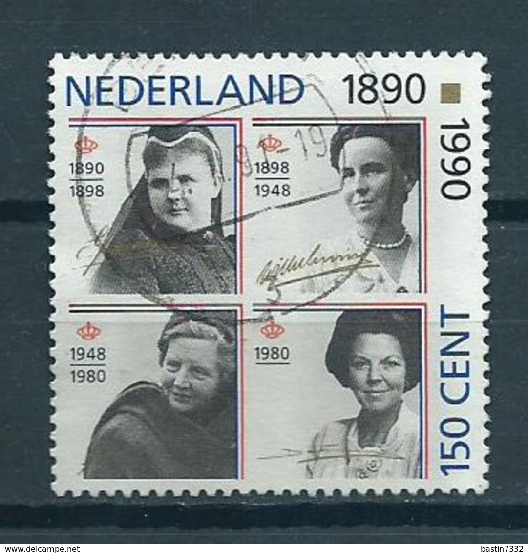 1990 Netherlands Four Queens Used/gebruikt/oblitere - Gebruikt