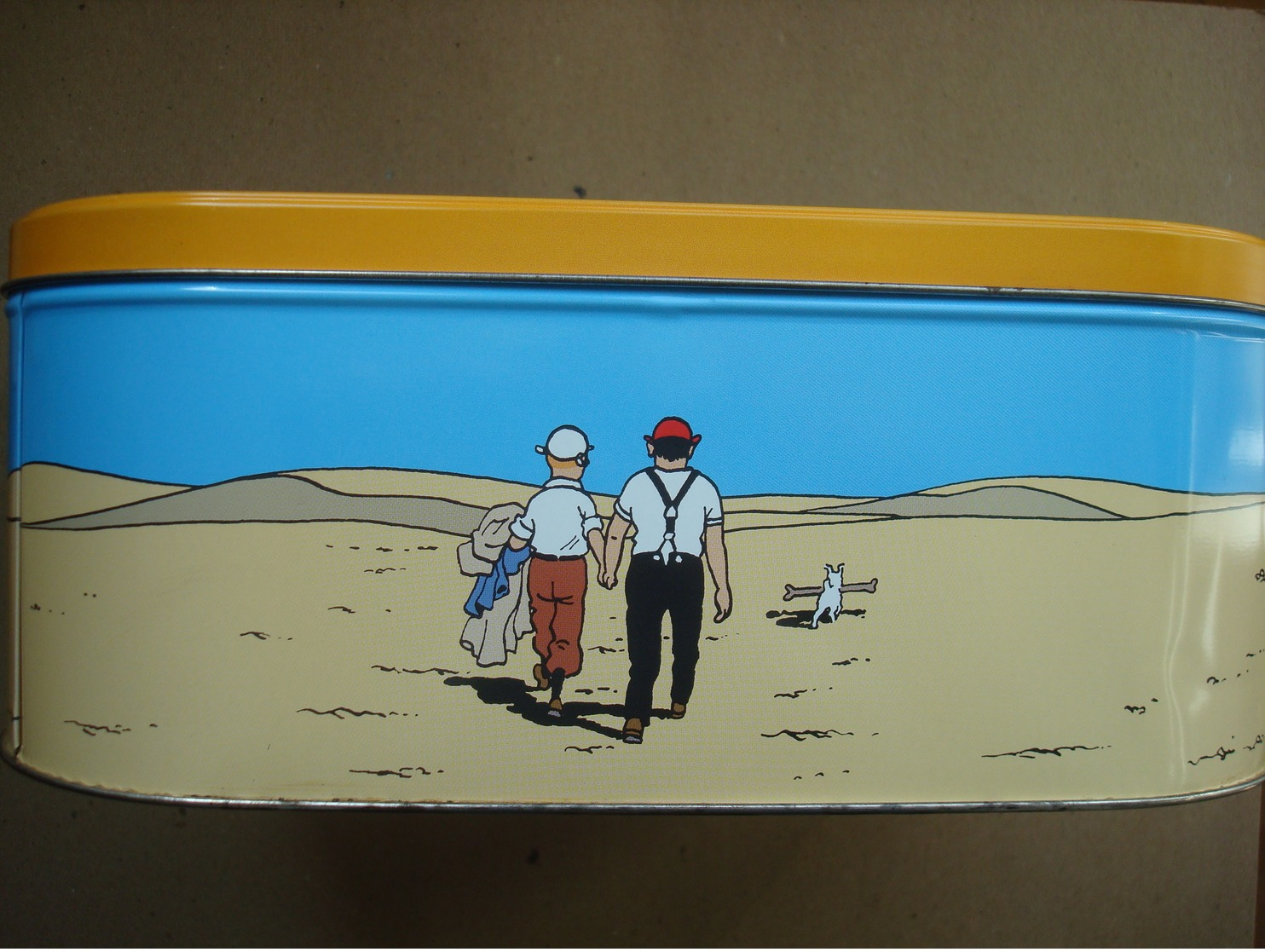 Tintin. - Le Crabe Aux Pinces D'or. - Boîte Métallique Delacre 2009. - Werbeobjekte