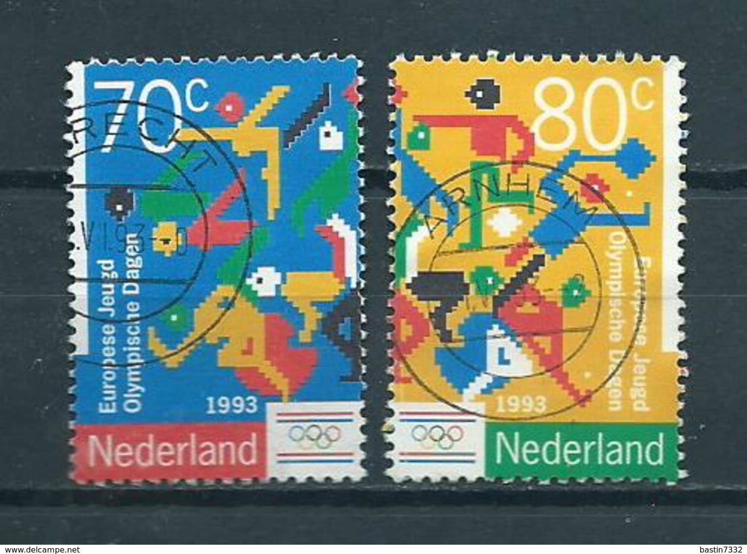 1993 Netherlands Complete Set Olympic Youth Days Used/gebruikt/oblitere - Gebruikt