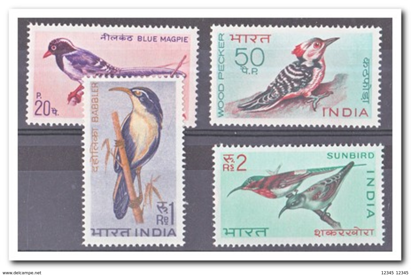 India 1968, Postfris MNH, Birds - Ongebruikt