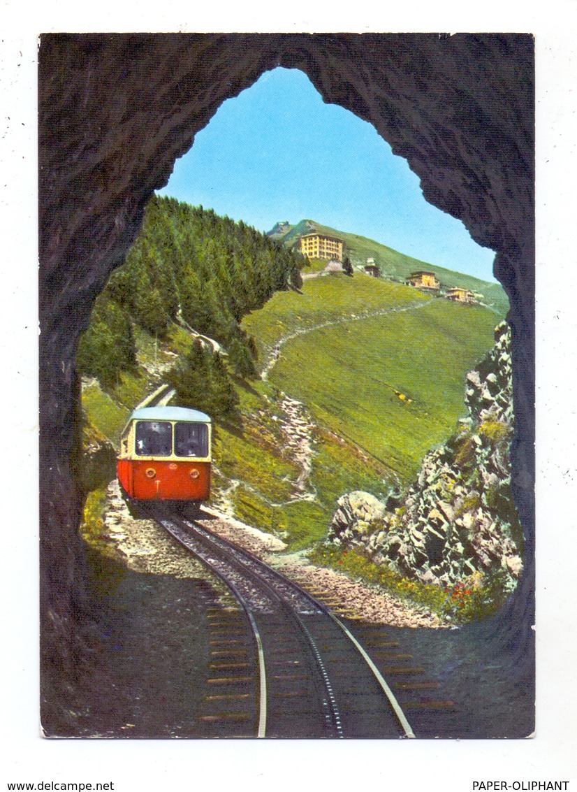 CH 6825 CAPOLAGO TI, Monte Generoso Bahn, Zahnradbahn - Capolago