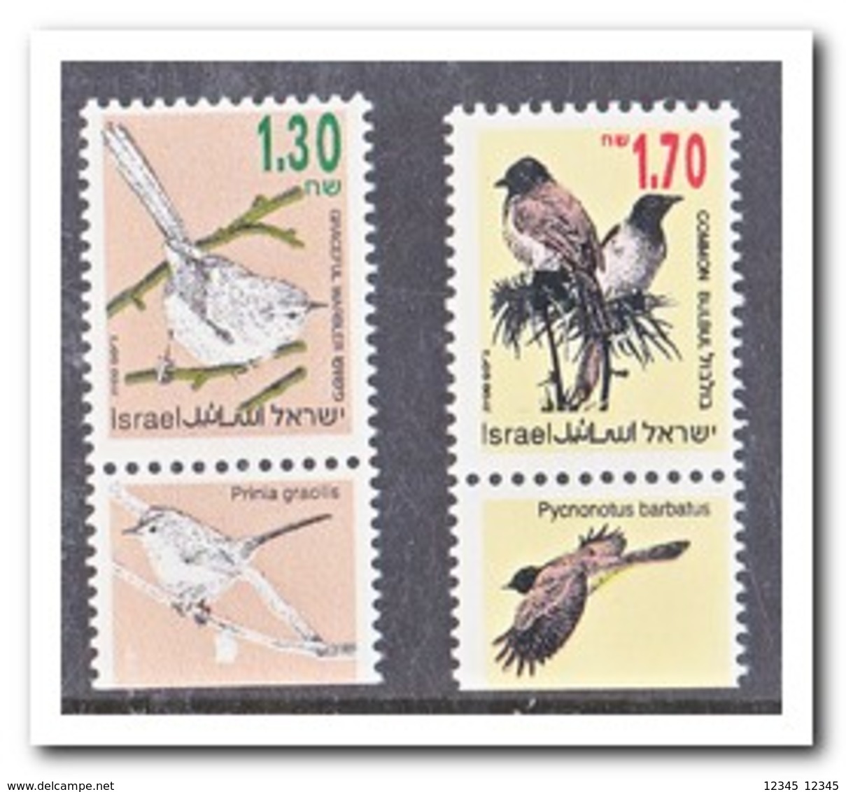 Israël 1993, Postfris MNH, Birds - Ongebruikt (met Tabs)