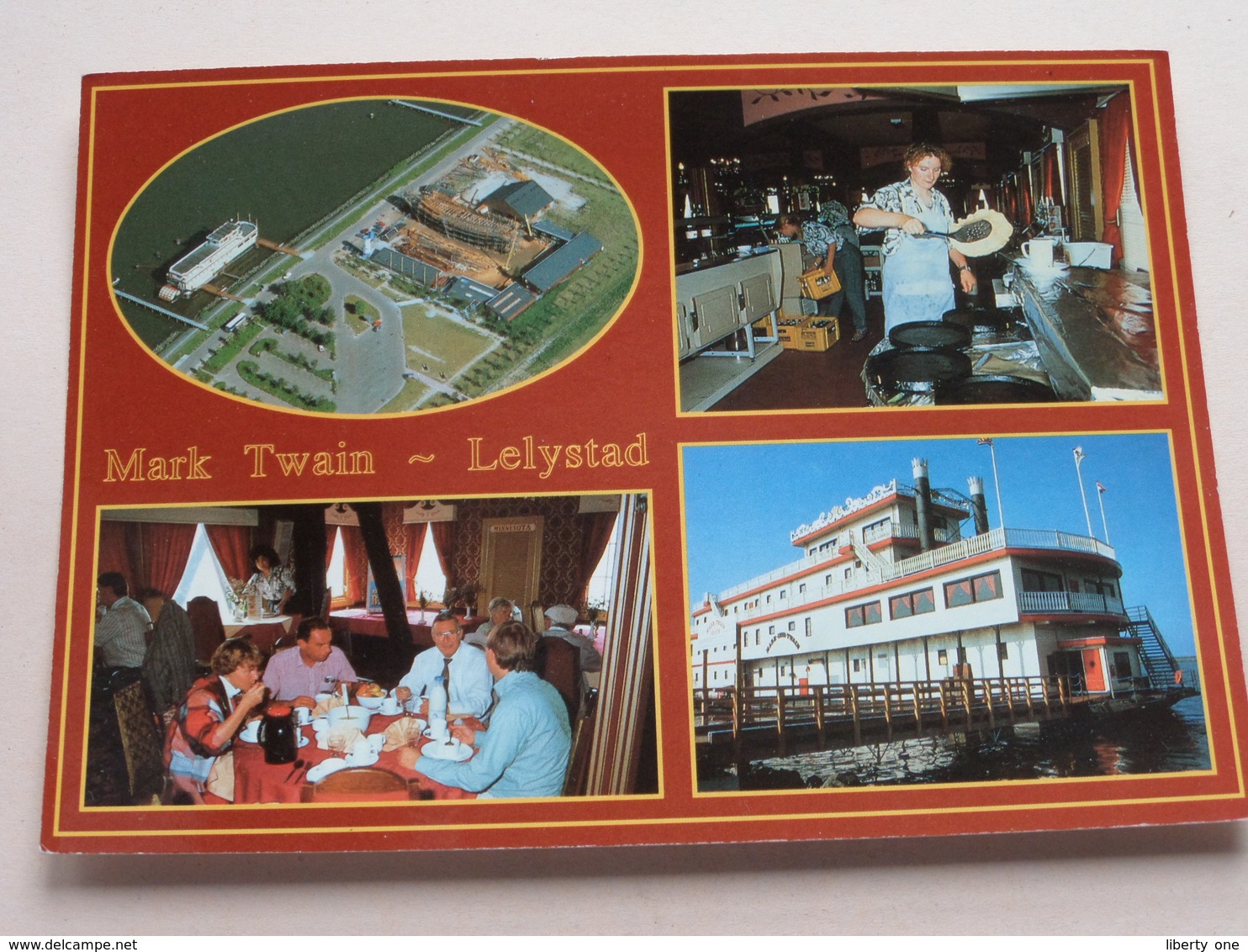 MARK TWAIN - LELYSTAD : Ligplaats Oostvaardersdijk () Anno ? ( Zie/voir Photo ) ! - Autres & Non Classés