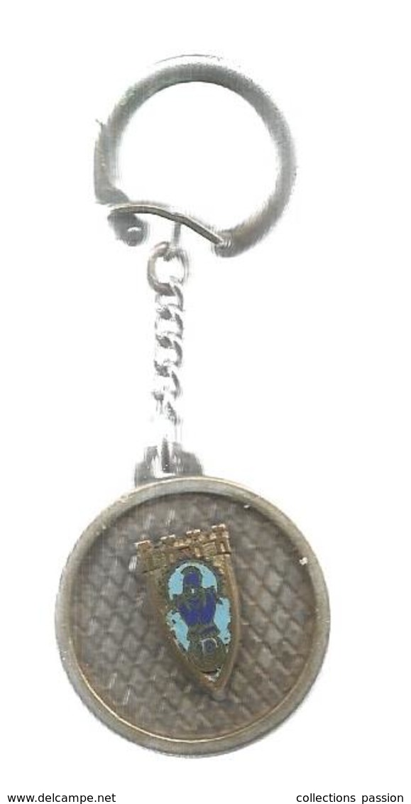 Porte Clefs ,clés, MILITARIA , Blason19 E , 2 Scans , Frais Fr 1.95 E - Porte-clefs