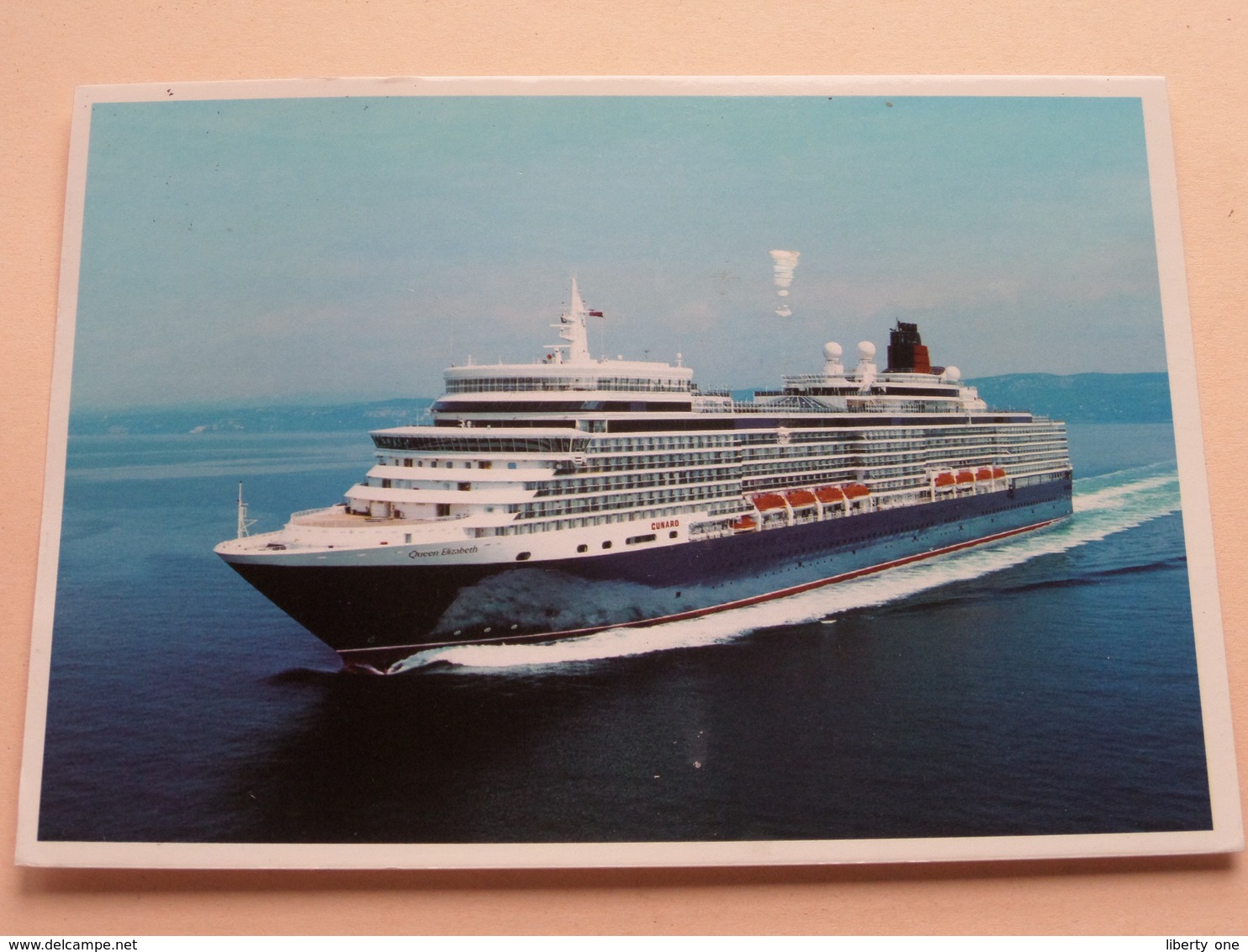 QUEEN ELIZABETH Cunard ( Ocean Books ) Anno 2011 Stavanger ( Zie/voir Photo ) ! - Paquebots