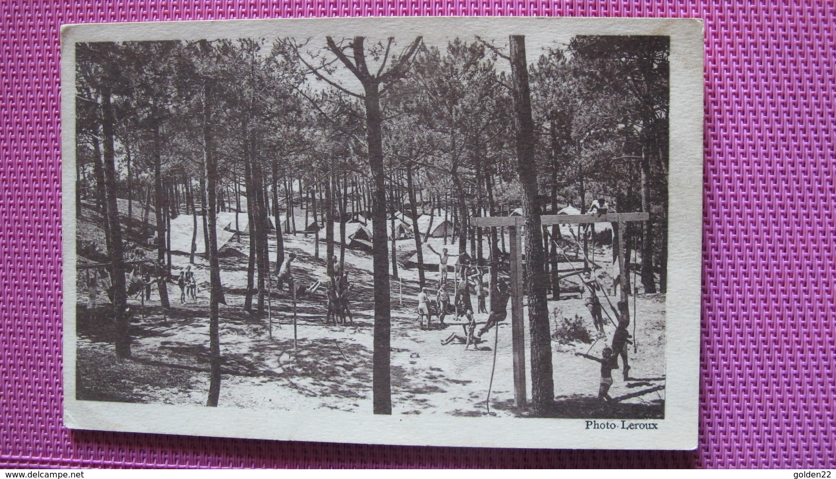 Camp De Vacances Raoul-Dautry. Kermesse 6 Août 1939. Région SNCF Ouest - Brive La Gaillarde