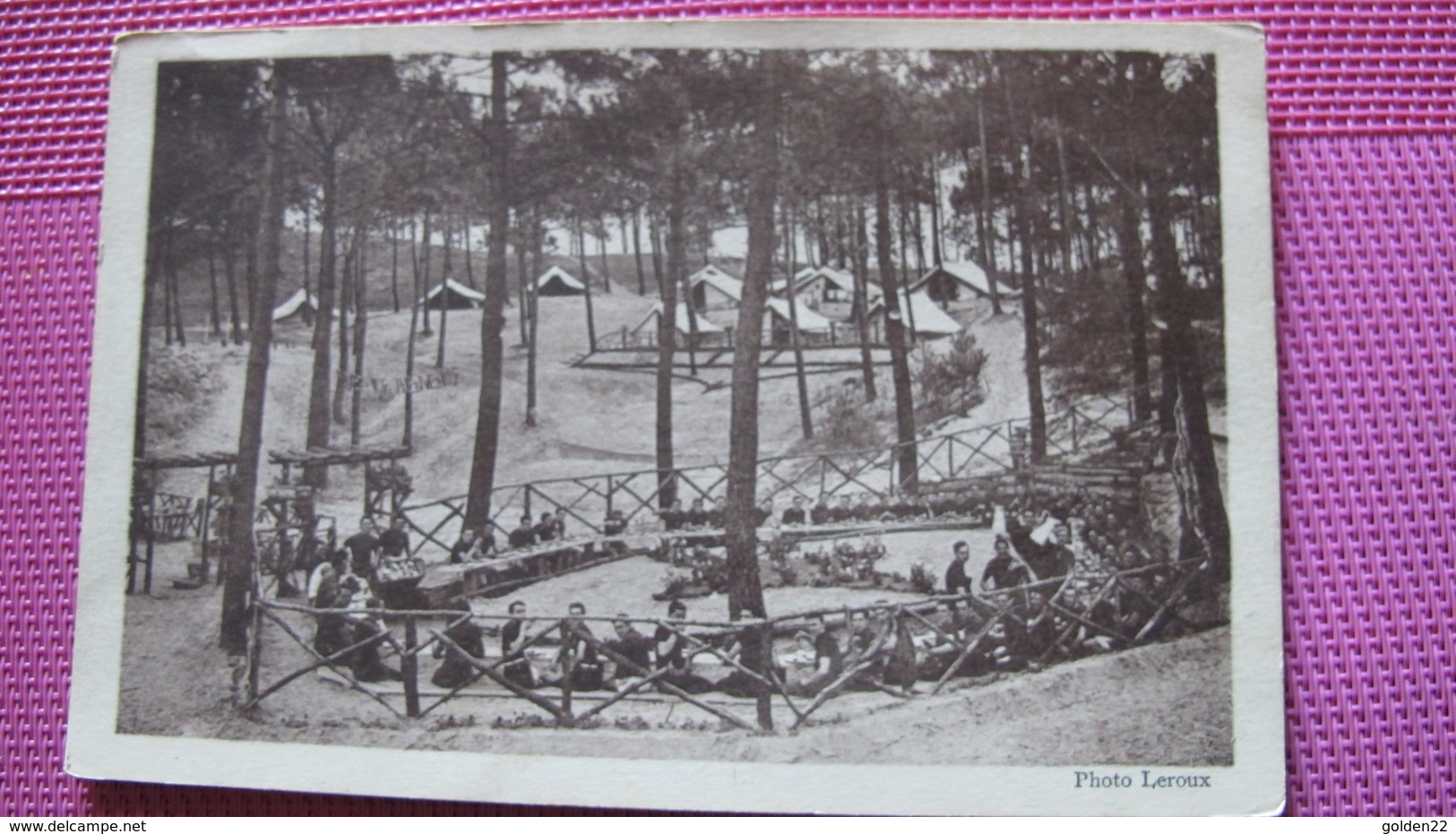 Camp De Vacances Raoul-Dautry. Kermesse 6 Août 1939. Région SNCF Ouest - Brive La Gaillarde