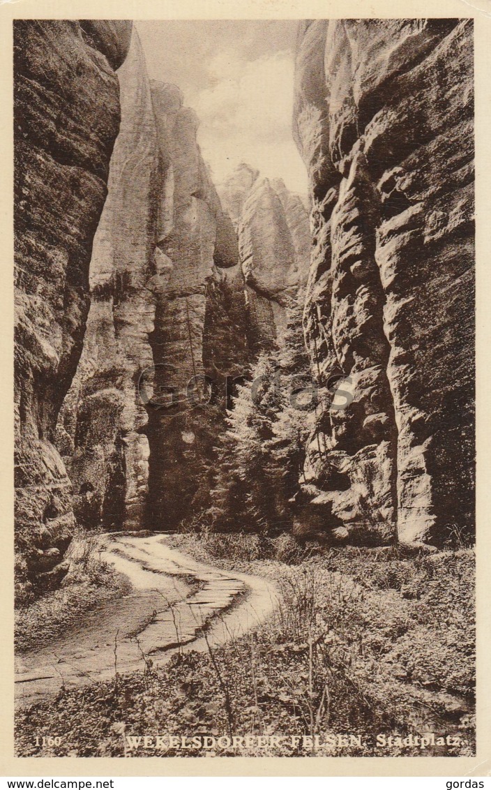 Germany - Wekelsdorfer Felsen - Stadtplatz - Jonsdorf