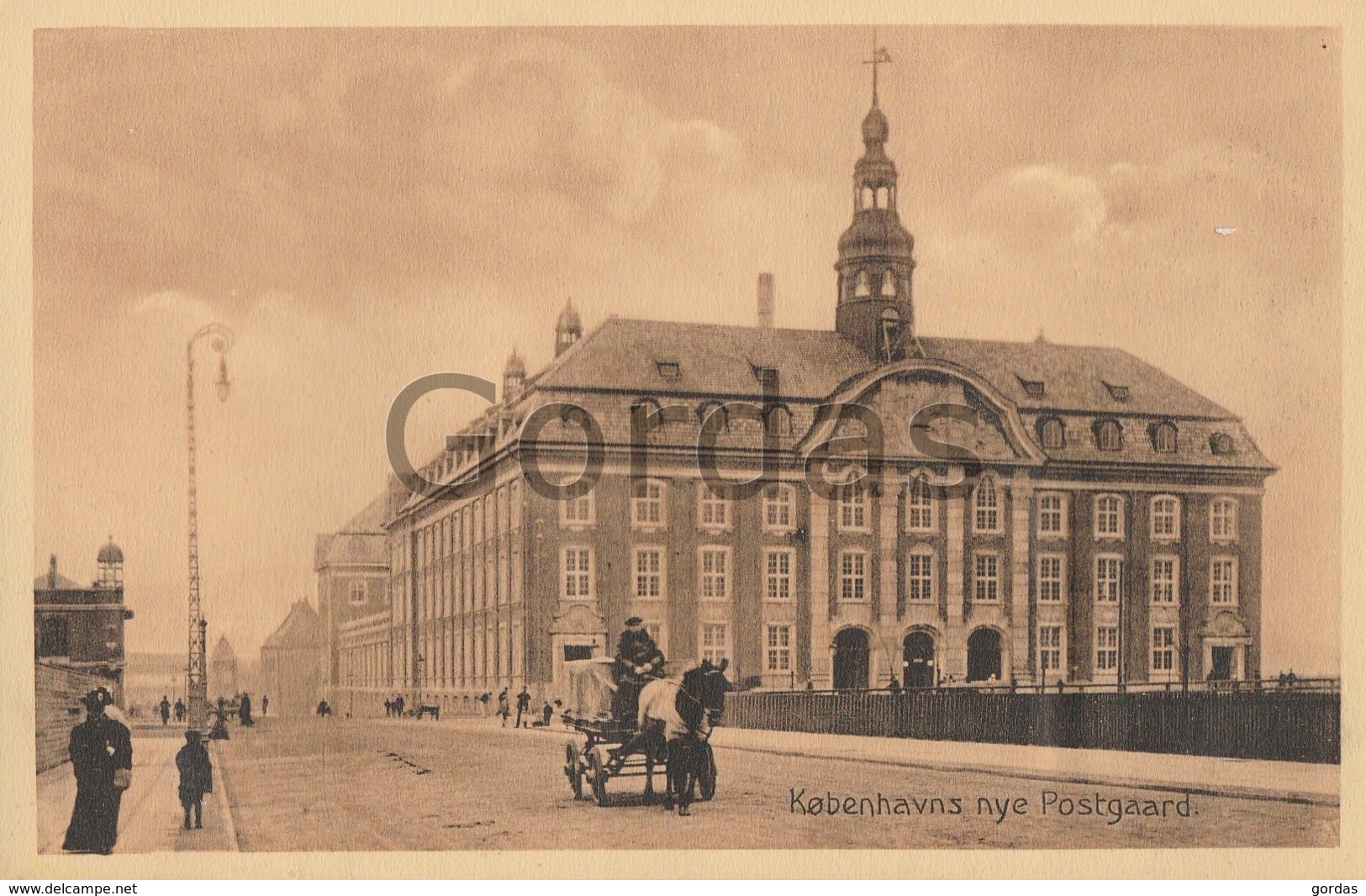 Denmark - Kobenhavn Nye Postgaard - Carriage - Danemark