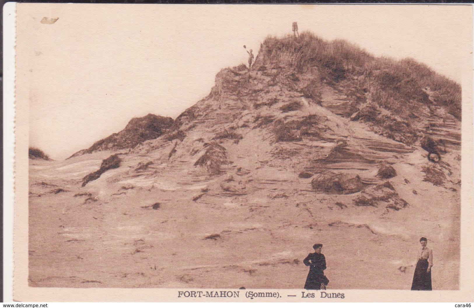 CPA - FORT MAHON (somme) Les Dunes - Fort Mahon