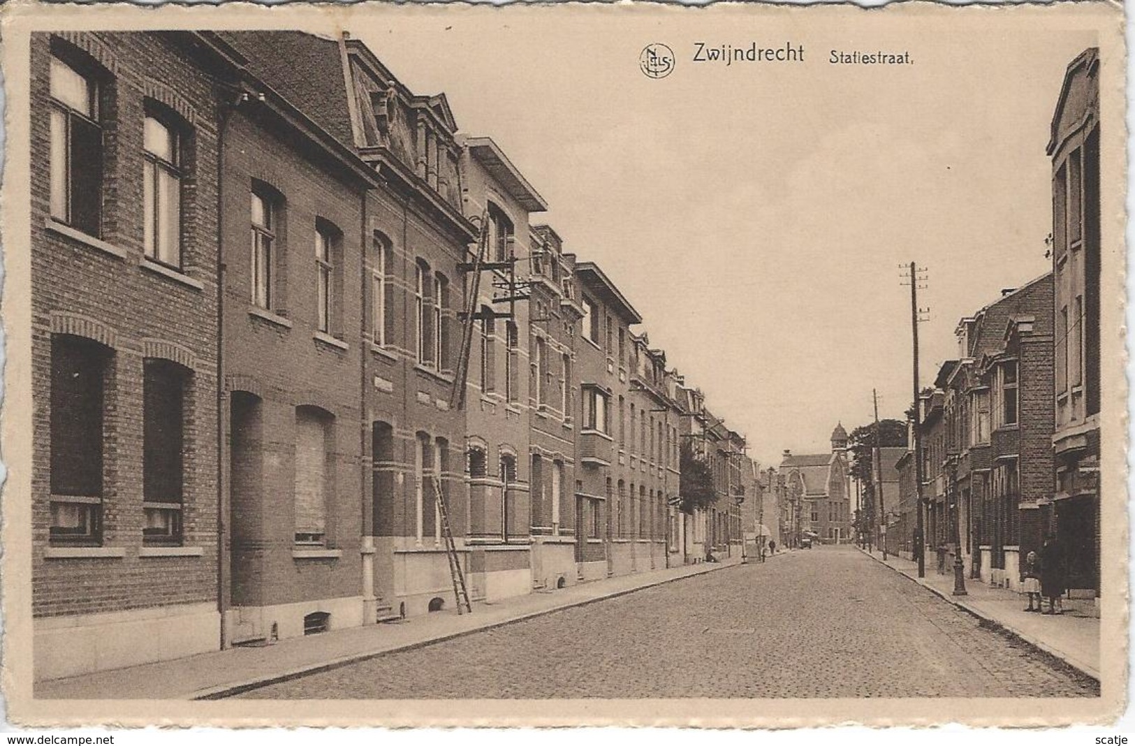 Zwijndrecht.  -   Statiestraat - Zwijndrecht