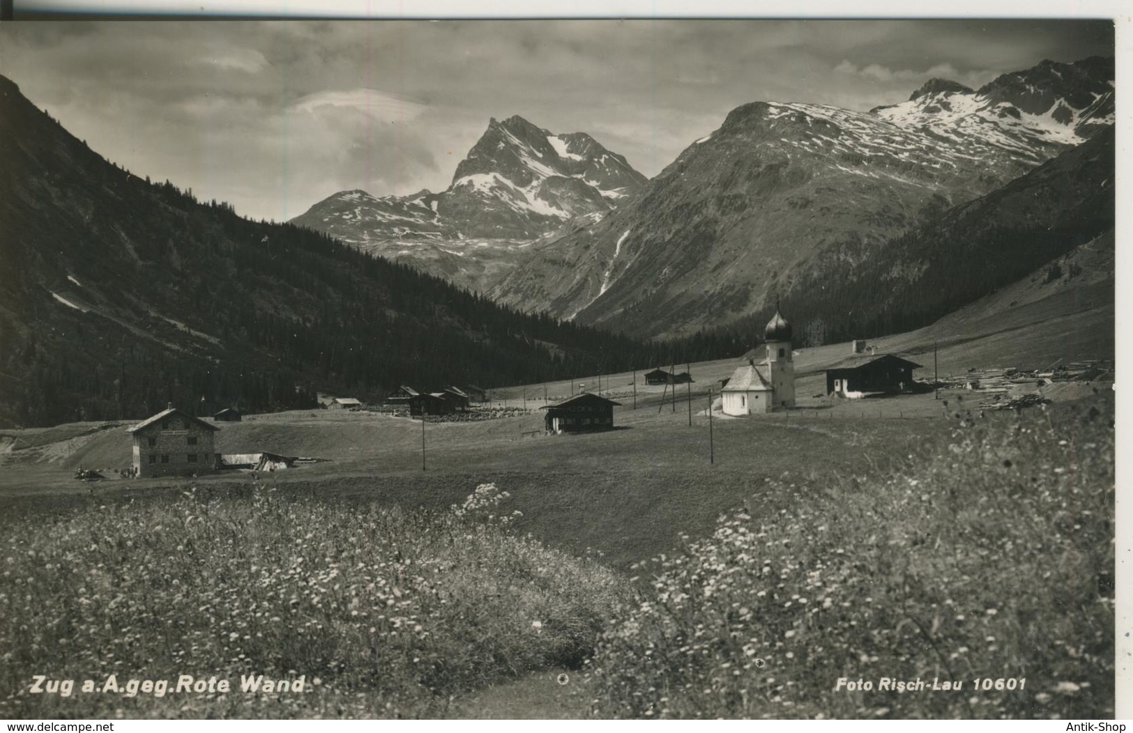 Lech V. 1956  Zug Gegen Die Rote Wand  (2403) - Lech