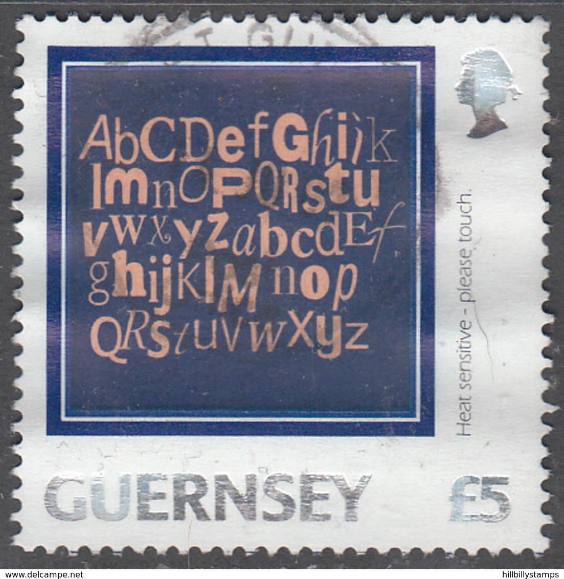GUERNSEY      SCOTT NO. 809    USED    YEAR   2003 - Guernsey