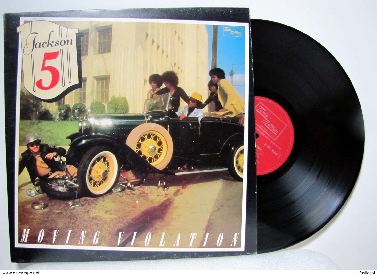 The Jackson Five - LP 33tr : Moving Violation  (Pressage : FR - 1975) - Soul - R&B