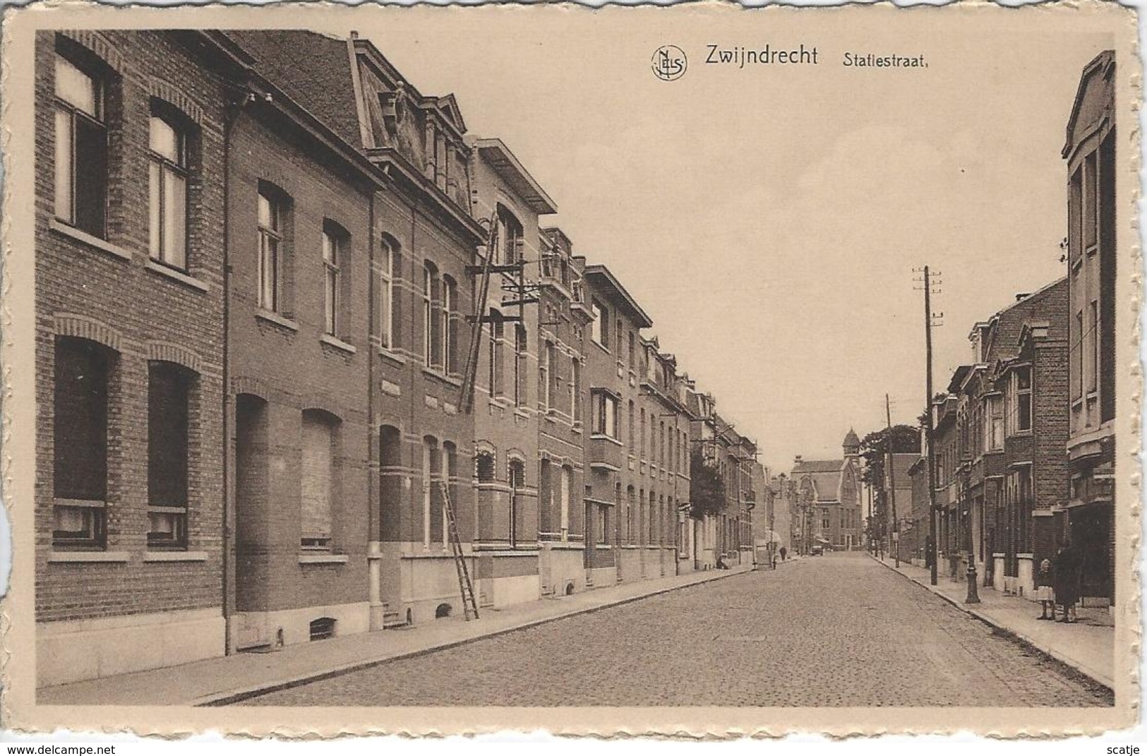 Zwijndrecht.  -   Statiestraat - Zwijndrecht