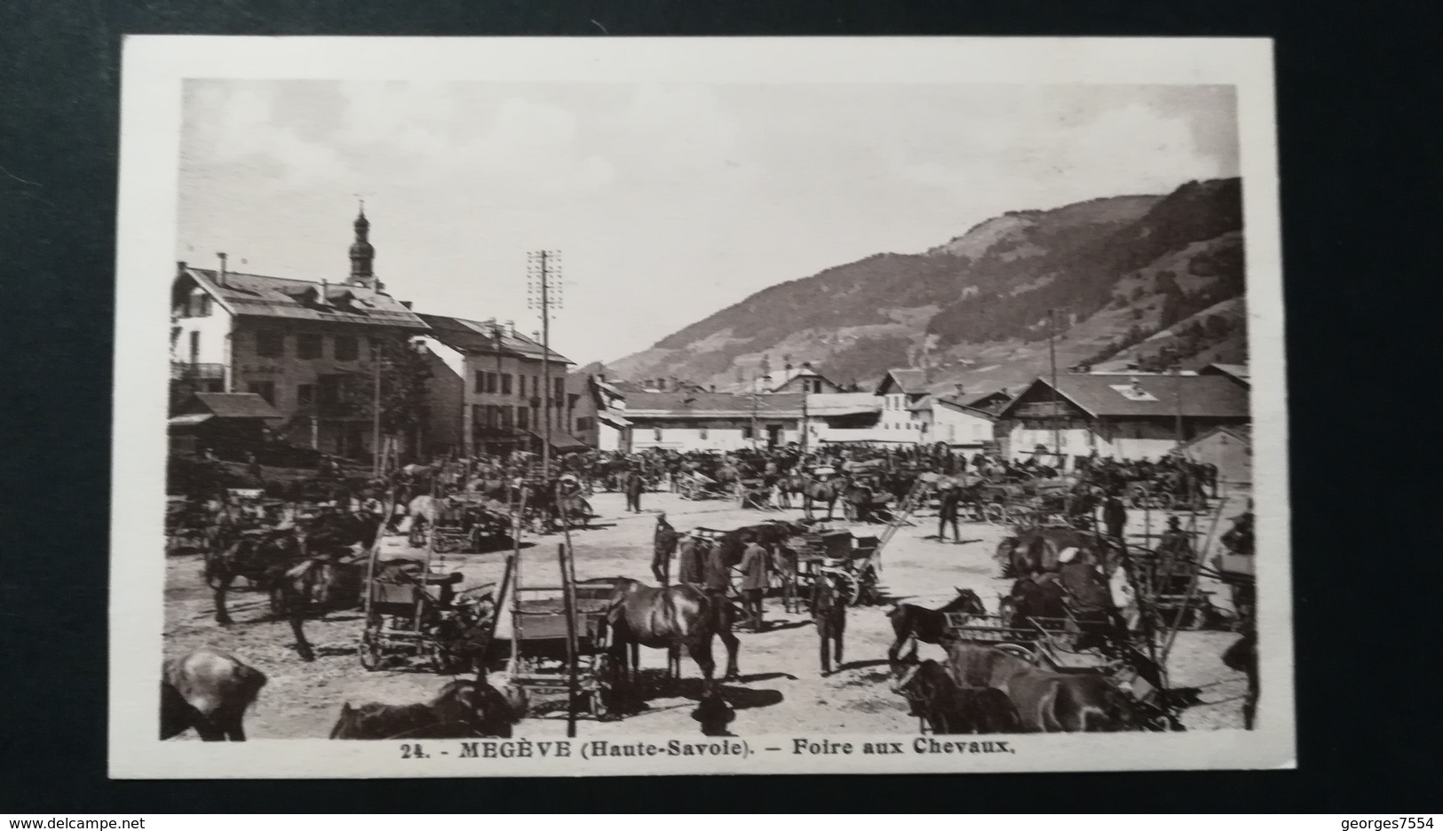 74 -MEGEVE - FOIRE AUX CHEVAUX - Megève